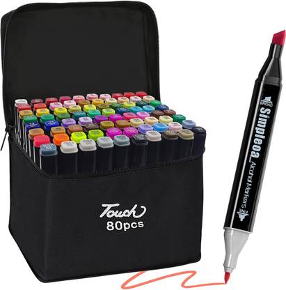 JANCOM Classic Dual Tip Marker Pen Nib Sketch Pens
