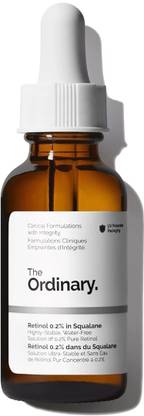THE ORDINARY Ordinary Retinol 0.2% in Squalane, Gentle Retinol Serum Wrinkle Eye & Face Eraser
