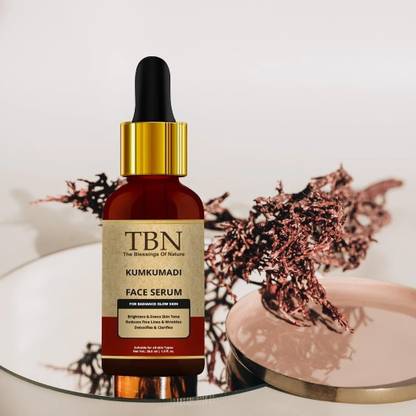 TBN Kumkumadi Face Serum for Smooth Complexion and Glow Boost