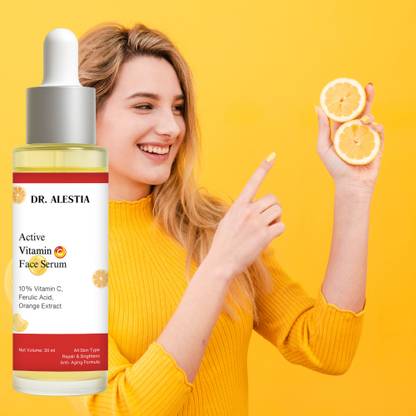 dr. alestia Vitamin C Face Serum | Supports Even Skin Tone & Anti-Ageing