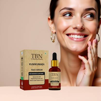 TBN Kumkumadi Face Serum for Glowing Complexion and Smooth Finish