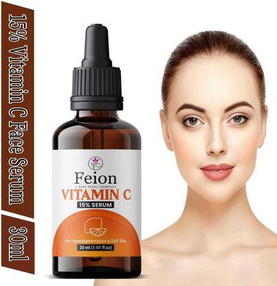 Feion Bright Complete 15% Vitamin C Face Serum, Acne Pimple, Glowing Skin & Spot Reduction