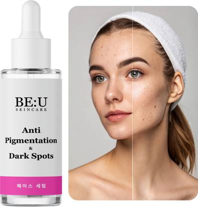 Be U Dark Spot & Pigmentation Removal Serum – Brightens Skin with Kojic Acid, Vitamin E