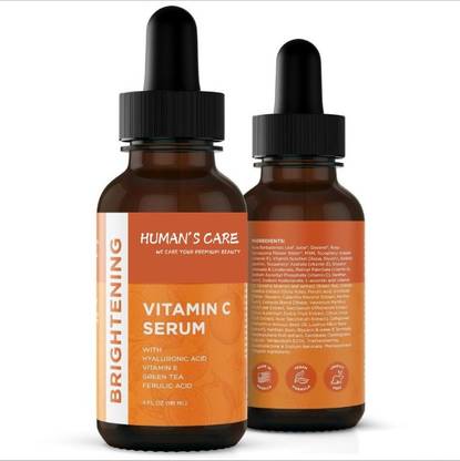 HUMAN'S CARE VITAMIN C NATURAL INGRIDENTS SERUM | ENHANCE SKIN GLOW AND FARENESS