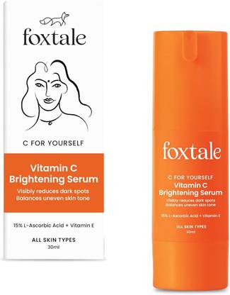 Foxtale Foxtale Glow+ Brightening Serum, L-Ascorbic Acid + Vitamin E Serum