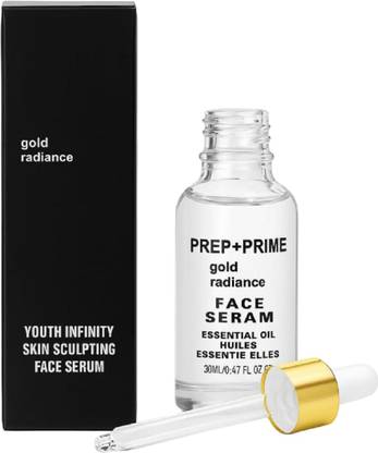 nuvya Nourishing Skin Prep + Prime Radiance Gold Face Serum