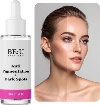 Be U Advanced Pigmentation Fighter – Dark Spot Serum with Tranexamic Acid, Alpha Arbutin & Hyaluronic Acid – Smooth Skin