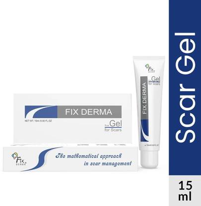 Fixderma Scar gel, Reduces Acne Scars, Surgery Scars, Injury Scars, Burn Scars, Keloid Scars