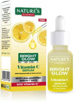 Nature's Essence Bright Glow Vitamin C Serum (Pack of 4)