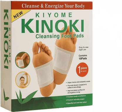 KIYOME KINOKI Foot Patches Body Cleansing Toxins Remover Plaster & Patch