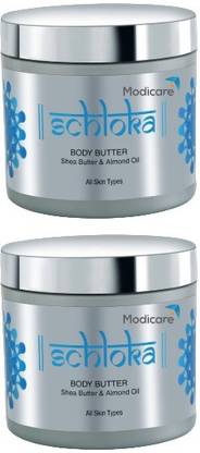 Modicare SCHLOKA BODY BUTTER WITH SHEA BUTTER & ALMOND OIL 100ML EACH