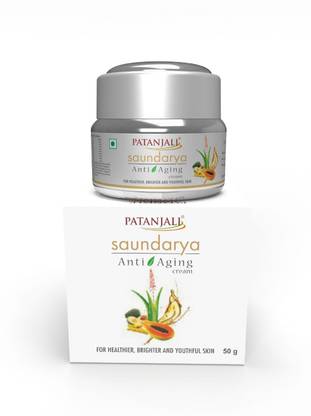 PATANJALI Anti Ageing Cream, Reduces Fine Lines, Wrinkles, Lightens dark Spots