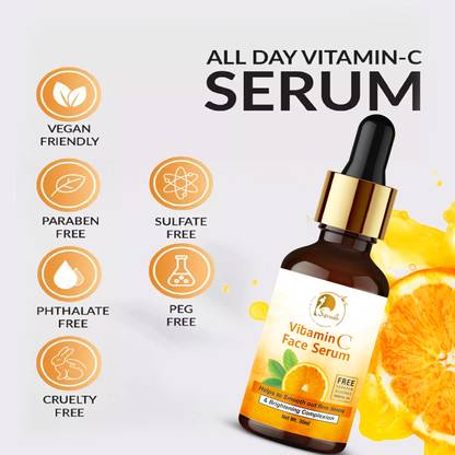 Sipradh Vitamin C Face Serum - Anti-Aging, Dark Circle, Fine Line Corrector Skin Serum