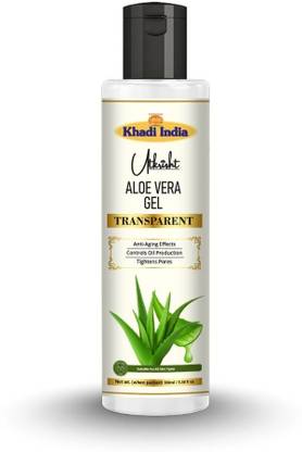 Utkrisht Khadi Aloe Vera Face Massage Gel Hydrating & Soothing Skin Relief with Natural Ingredients