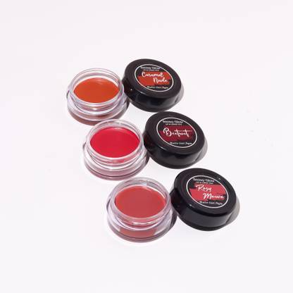 Snowy glow Natural Beetroot,Caramel Nude & Rose Lip & Cheek Tint For Women Helps Lighten Dark Lips & UV Protection,Heal Chapped Lips