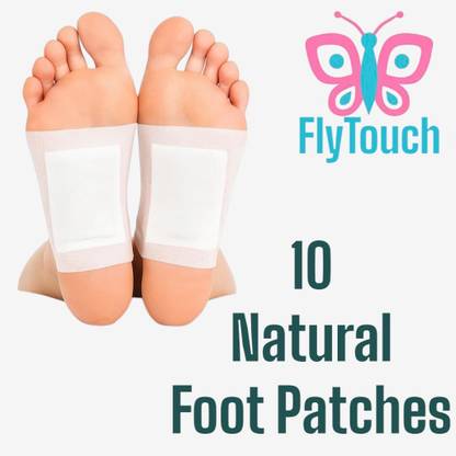 FlyTouch Herbal Foot Patches with Gentle Ingredients for Better Sleep & Relief