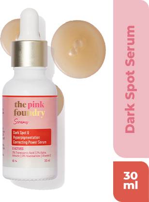 The Pink Foundry Dark Spot & Hyperpigmentation Serum with 3% Tranexamic Acid|Fades Acne Marks