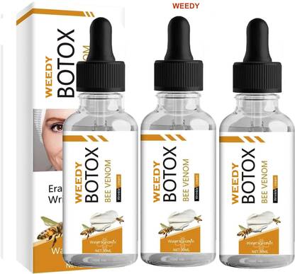 WEEDY Bee Botox Face Serum 3-Pack for Advanced Skin Tightening