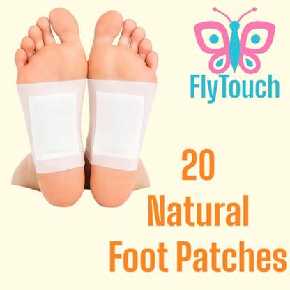 FlyTouch Relaxation Foot Pads with Bamboo Vinegar for Comfort and Sleep Support