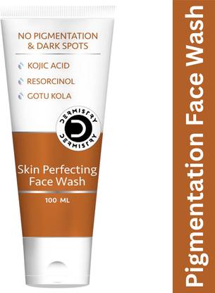 DERMISTRY Pigmentation Dark Spots De Tan Removal Brightening Lightening Whitening Fairness Face Wash