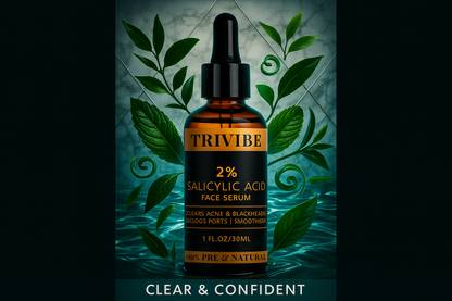 TRIVIBE Salicylic Acid Face Serum for Breakout Control & Spot Reduction