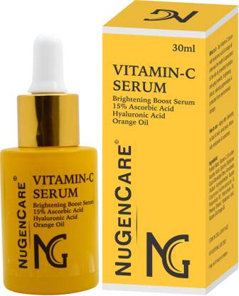 nugencare Vitamin C Face Serum-for Brightens Skin & Reduces Pigmentation
