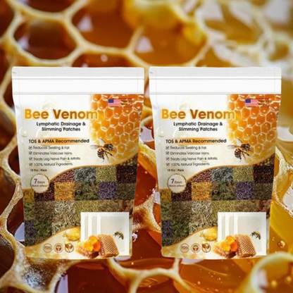 Hukkyo Bee Venom Foot Patches for Natural Inflammation Control