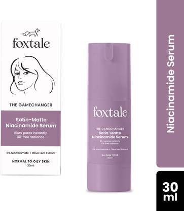 Foxtale 5% Niacinamide Face Serum with Olive Leaf Extract, For Oil Control & Brightening
