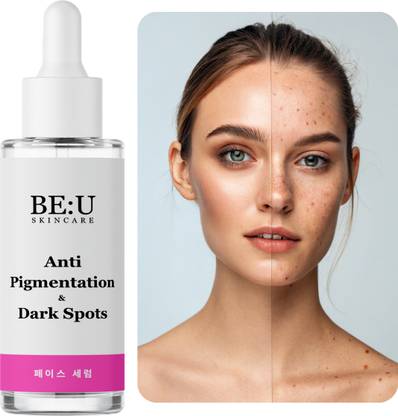 Be U Anti-Pigmentation Serum, Fades Dark Spots, Non-Greasy