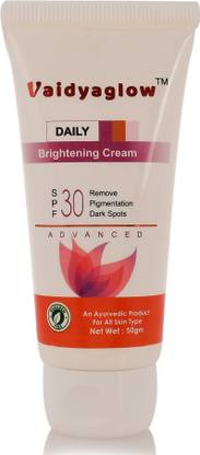 Vaidyaglow Daily Brightening Cream For Glowing Skin WITH SPF -30