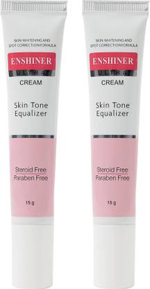 Enshiner Ultra Skin Whitening Face Cream for Dark Spots with Glycolic Acid & Niacinamide