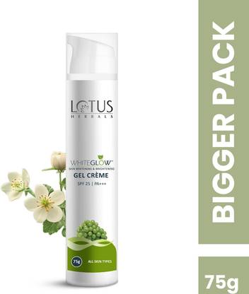 LOTUS HERBALS WhiteGlow skin whitening Brightening Gel Creame SPF-25|PA++