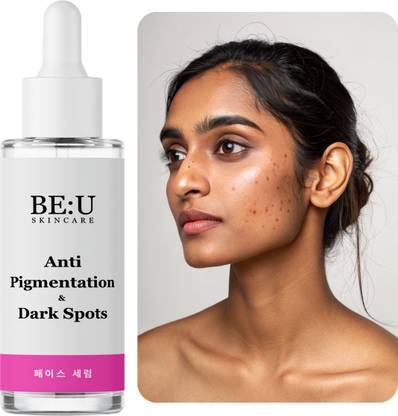 Be U Visibly Fades Dark Spots: Anti-Pigmentation Face Serum for Glowing, Blemish-Free Skin |