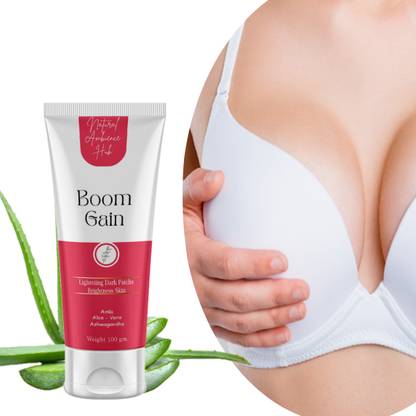 Natural ambience hub Ayurvedic Breast Gain Massage Cream 100% Natural & Organic Cream