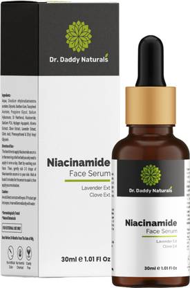 Dr.daddy natural's Niacinamide face serum- For Acne, Enlarged Pores, Brightening and Hydrating