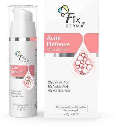 Fixderma 2% Salicylic Acid Face Serum | Anti Acne Serum | For Acne & Spot Treatment - 30g