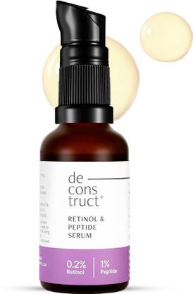 deconstruct 0.2% Retinol Serum + 1% Peptide, Anti-Aging Face Serum, Beginner-friendly