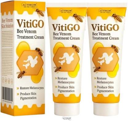 ACTIWOW Vitigo Bee Venom Cream for Pollution-Proof Skin 2 Pcs QA