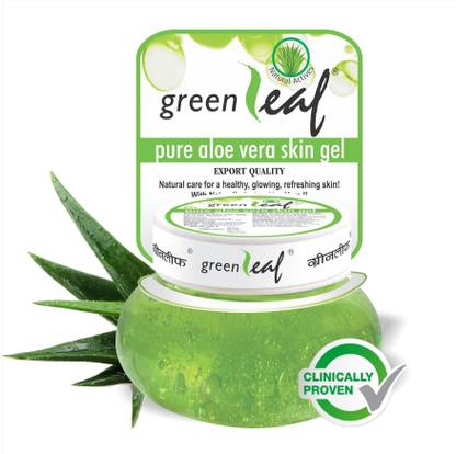 GREENLEAF Pure Aloe Vera Ayurvedic,Soothing Skin Gel for Face&Body Face Wash