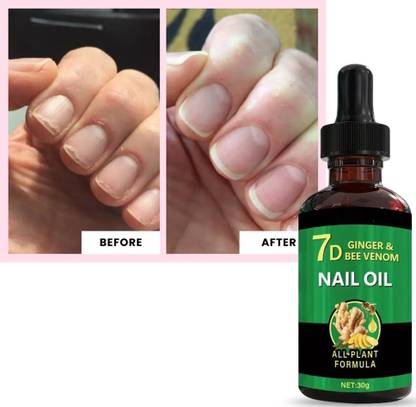 ODDEVEN 7 Day Nail Care Oil | Treats Fungal Nails, Cracked Cuticles & Promotes Growth