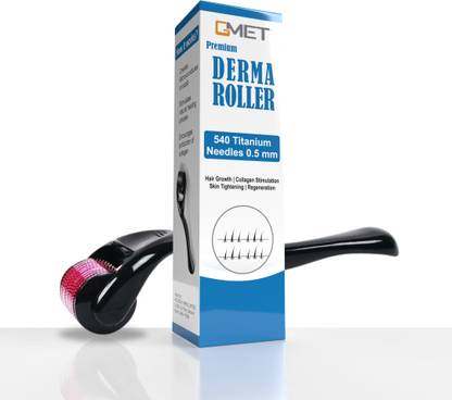 gmet Roller Hair Regrowth & Beard Growth 0.5mm 540 Titanium Micro Needles system