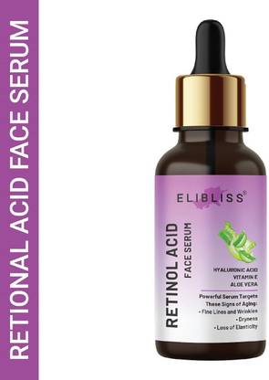 ELIBLISS Retinol Serum Promotes Cell Turnover,Smooth Skin & Reduces Fine Lines, Wrinkles