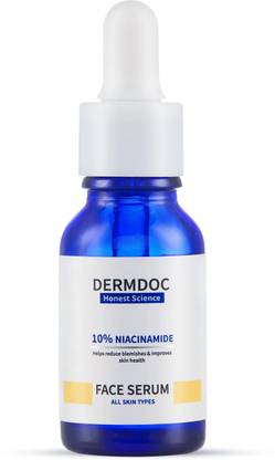 DermDoc 10% Niacinamide Face Serum Improves Skin Texture (30 ml)