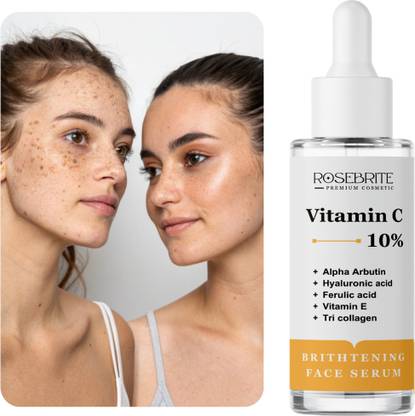 RoseBrite Advanced Vitamin C Skin Repair Serum – Targets Pigmentation, Improves Texture & Restores Skin Health with Deep Hydration & Antioxidant Care