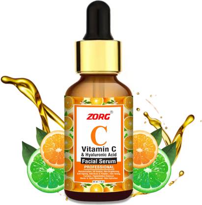 Zorg Organics Vitamin C Serum For Face Pigmentation And Oily Skin
