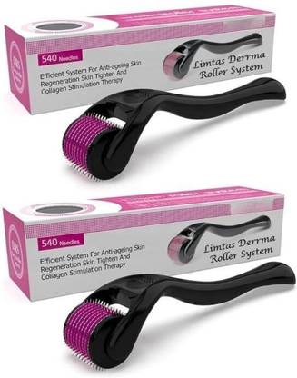 Tiwon Derma Roller 1.5mm, with 540 Titanium Needles For Scalp, Face and Beard
