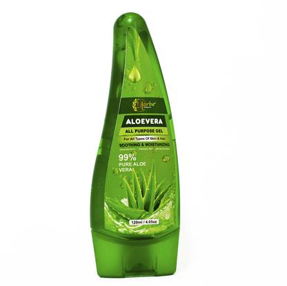 Harbe Makeover Harbe Makeover Aloevera Gel 120 ML Each (Pack of 2)