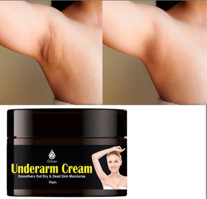 6Drops Underarm Whitening Cream with Coenzyme Q10, Niacinamide, Licorice & Rice Extract 50g