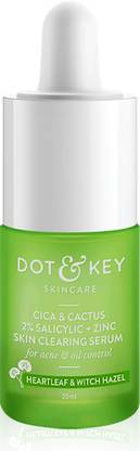 Dot & Key 2% Salicylic Acid + Cica Anti Acne Serum for Acne and Dark Spots