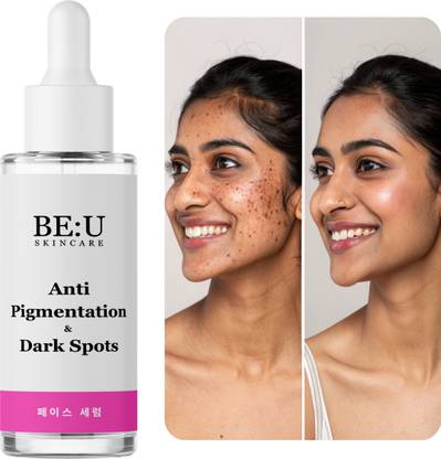 Be U Face Serum with Vitamin C, Alpha Arbutin & Niacinamide – Reduces Dark Spots, Hyperpigmentation & Uneven Tone